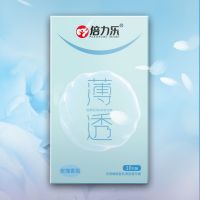 （安全套）倍力乐10只装薄透安全套-玫瑰新品