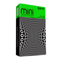 【避孕润滑】倍力乐小时代MINI安全套10只装(绿黄粉包装随机发)